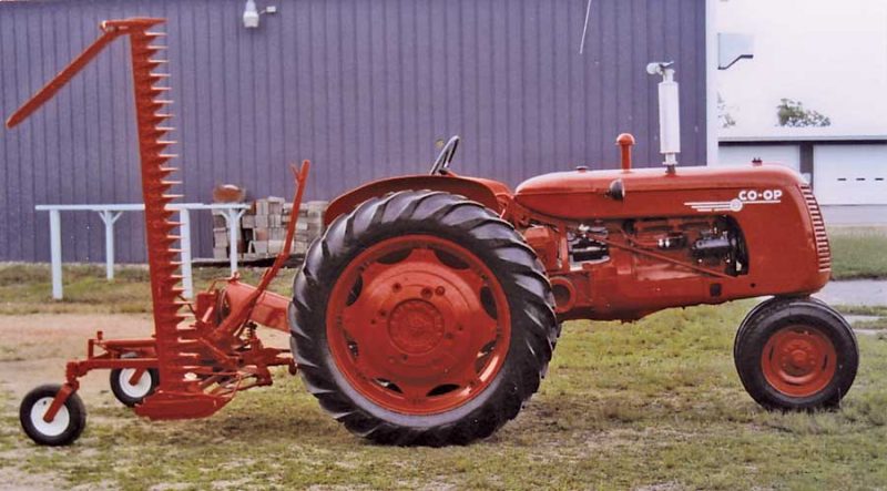 60 pieces make a CO-OP tractor